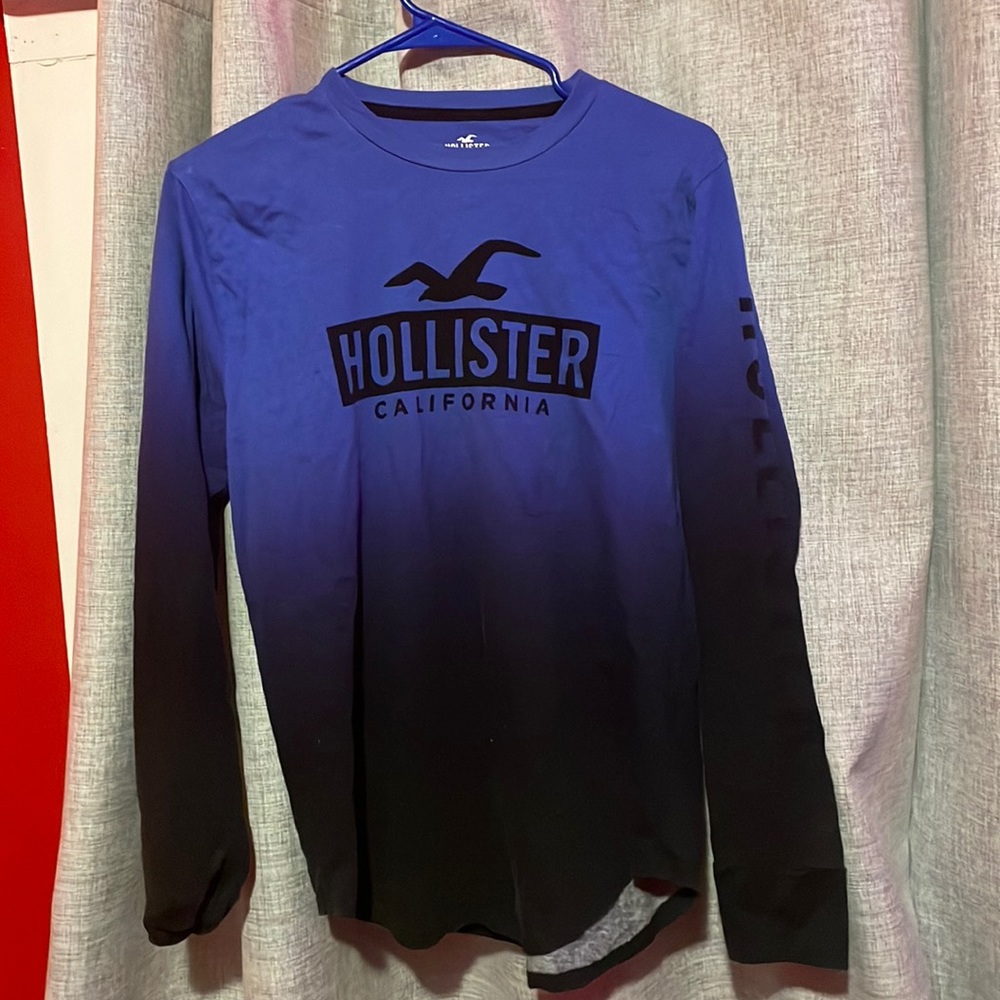 black and blue long sleeve